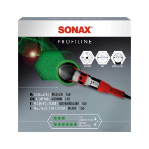 SONAX Csiszoló Szivacs Közepes 160 (Zöld)